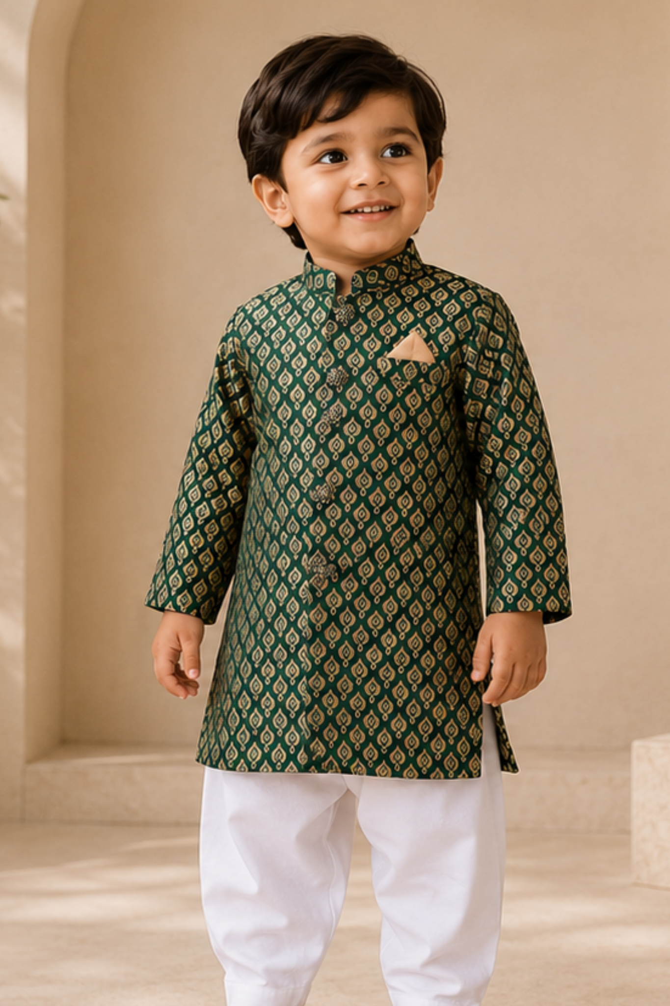 Sherwani B3059 (green)