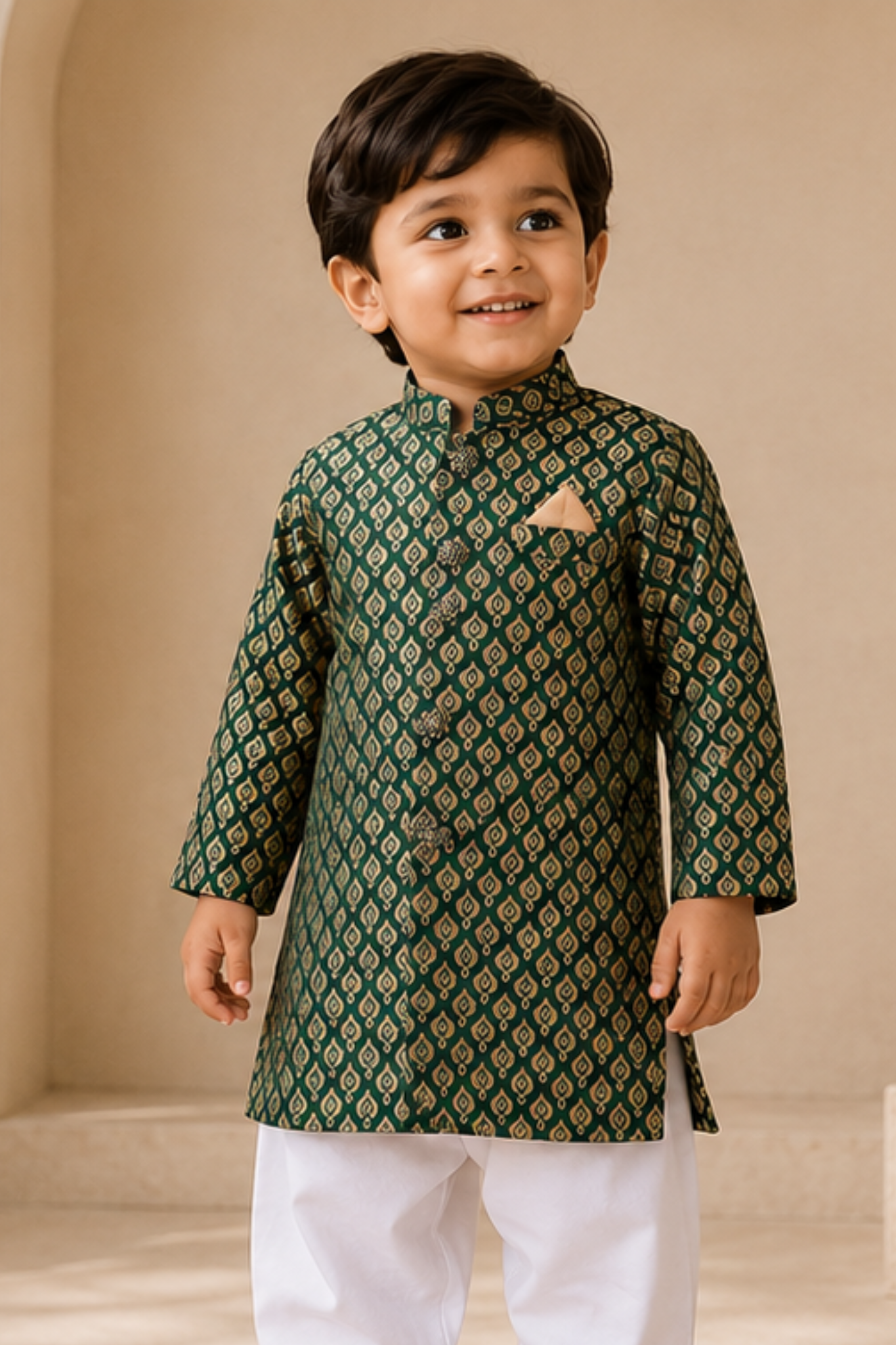 Sherwani B3059 (green)