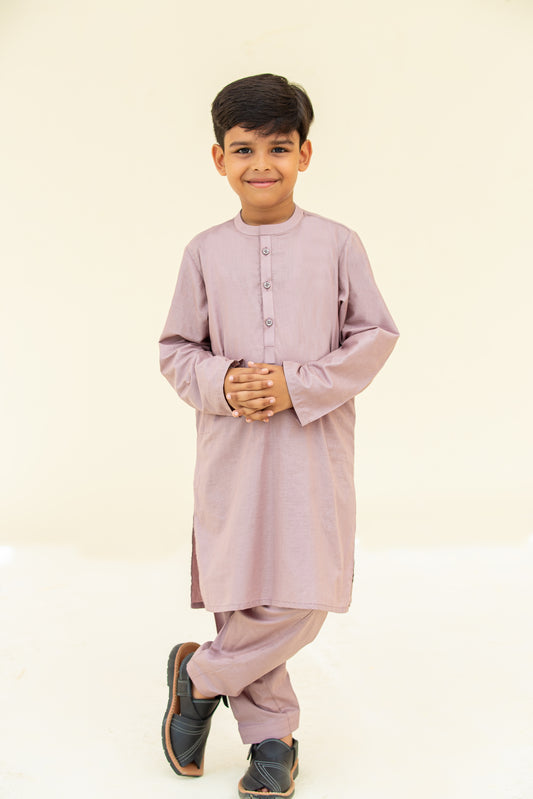 Lilac kurta shalwar. G3097