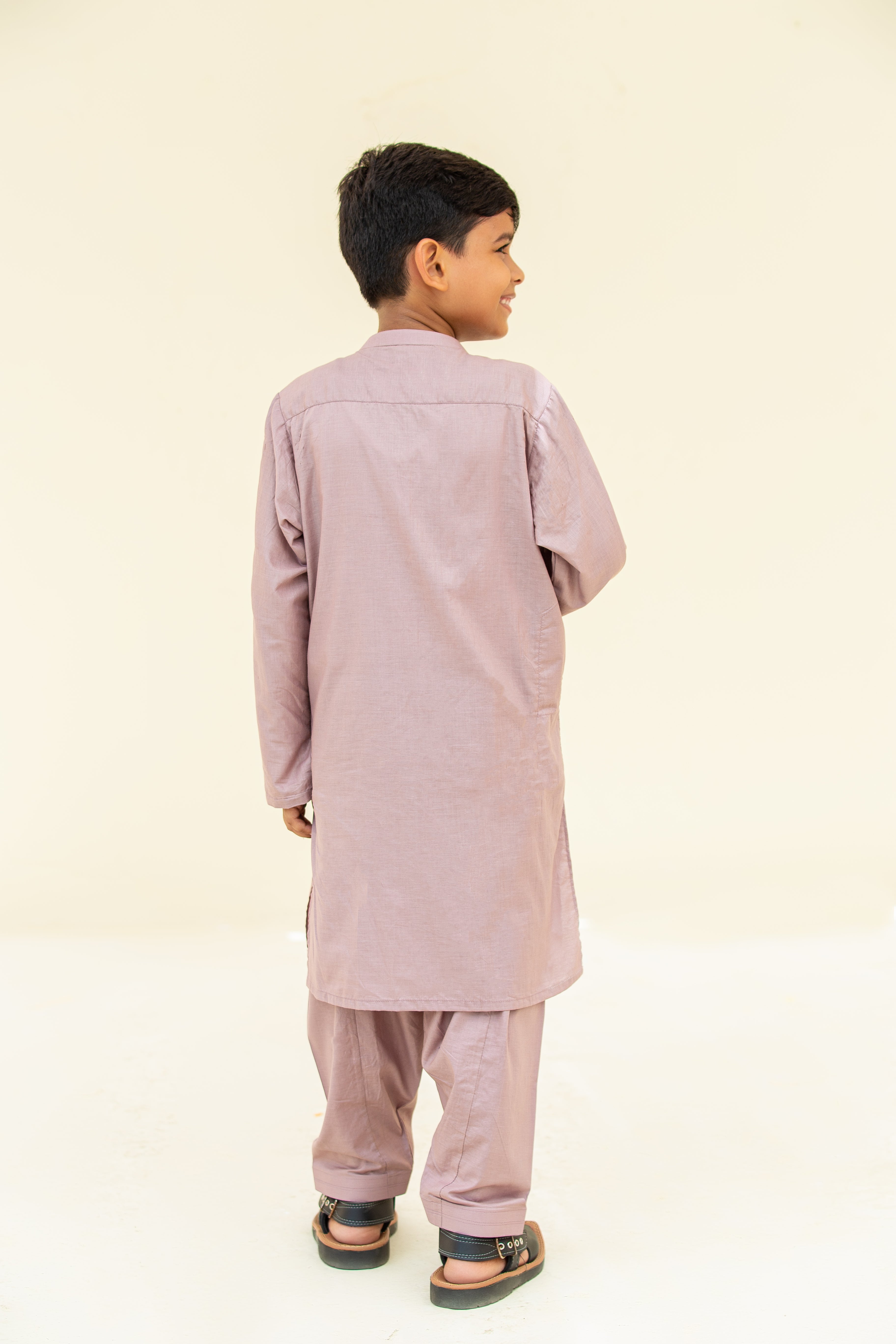 Lilac kurta shalwar. G3097