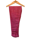Turquoise Chiffon Kameez with Banarasi Pants - Pinks &amp; Blues 