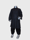 Black Chikan Kurta Shalwar Suit
